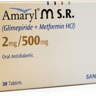 Amaryl M SR Tablets 2/500mg