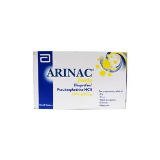 Arinac Forte Tablets 400mg/60mg