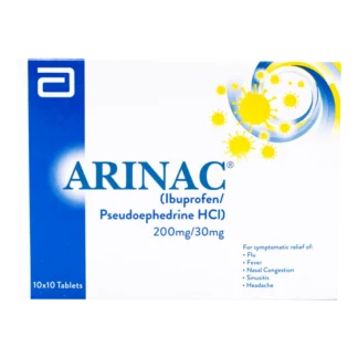 Arinac Tablets 200mg/30mg