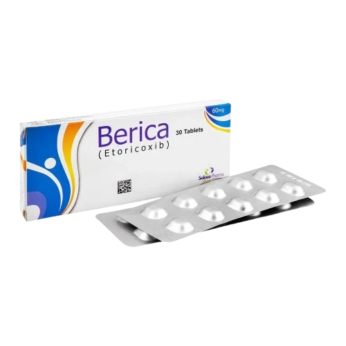 Berica Tablets 60mg (1 Box = 3 Strips) (1 Strip = 10 Tablets)