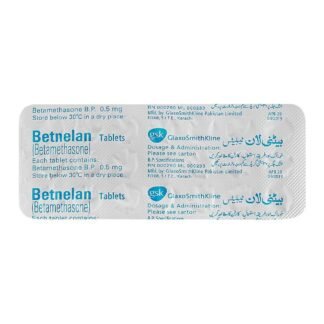 Betnesol Tablets 0.5mg (1 Strip = 10 Tablets)
