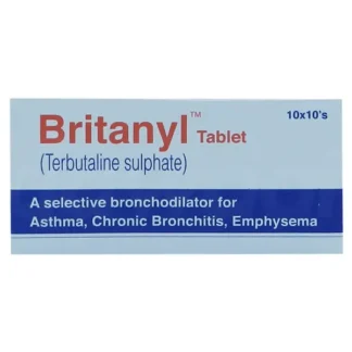 Britanyl Tablets 2.5mg (1 Strip = 10 Tablets)