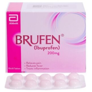 Brufen Tablets 200mg (1 Strip = 10 Tablets)