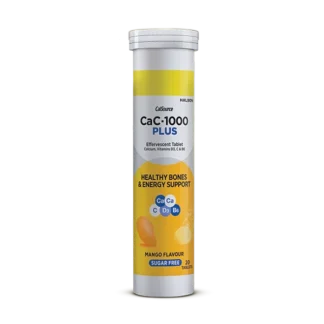 Cac-1000 Plus Mango (Sugar Free) (1 Bottle = 20 Tablets)