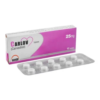 Carlov Tablets 25mg (1 Box = 1 Strip)(1 Strip = 10 Tablets)
