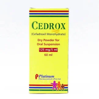 Cedrox 60ml Suspension 125mg/5ml