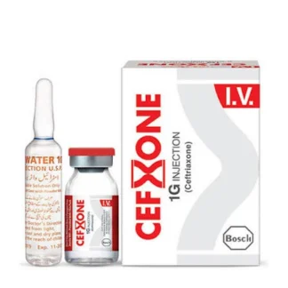 Cefxone Iv Injection 1g (1 Box = 1 Injection)