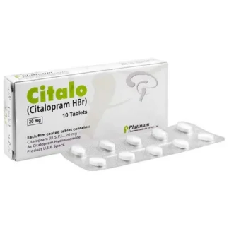 Citalo Tablets 20mg (1 Box = 1 Strip)(1 Strip = 10 Tablets)