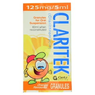 Claritek Granules Oral Suspension 125mg/5ml 60ml