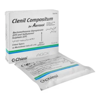 Clenil 2ml Compositum For Aerosol 0.8mg+1.6mg (1 Box = 10)