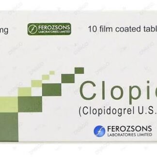 Clopid Tablets 75mg (1 Strip = 10 Tablets)
