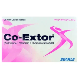 Co-Extor Tablets 10/160/12.5mg (1 Strip = 14 Tablets)