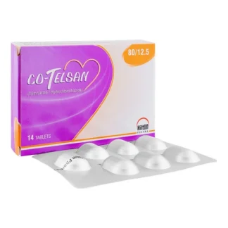 Co-Telsan Tablets 80/12.5mg (1 Strip = 7 Tablets)