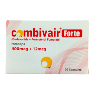 Combivair Forte Capsules 400mg+12mg (1 Box = 3 Strips) (1 Strip = 10 Capsules)