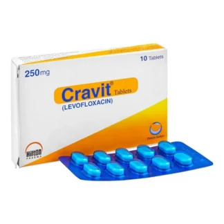 Cravit Tablets 250mg (1 Box = 1 Strip)(1 Strip = 10 Tablets)