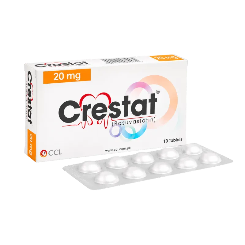 Crestat Tablets 20mg (1 Box = 1 Strip)(1 Strip = 10 Tablets)