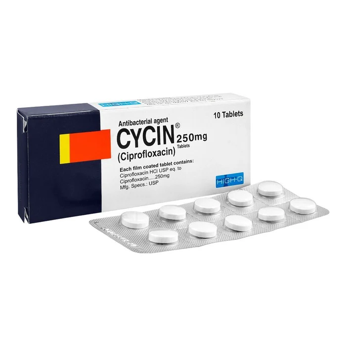Cycin Tablets 250mg (1 Box = 1 Strip)(1 Strip = 10 Tablets)