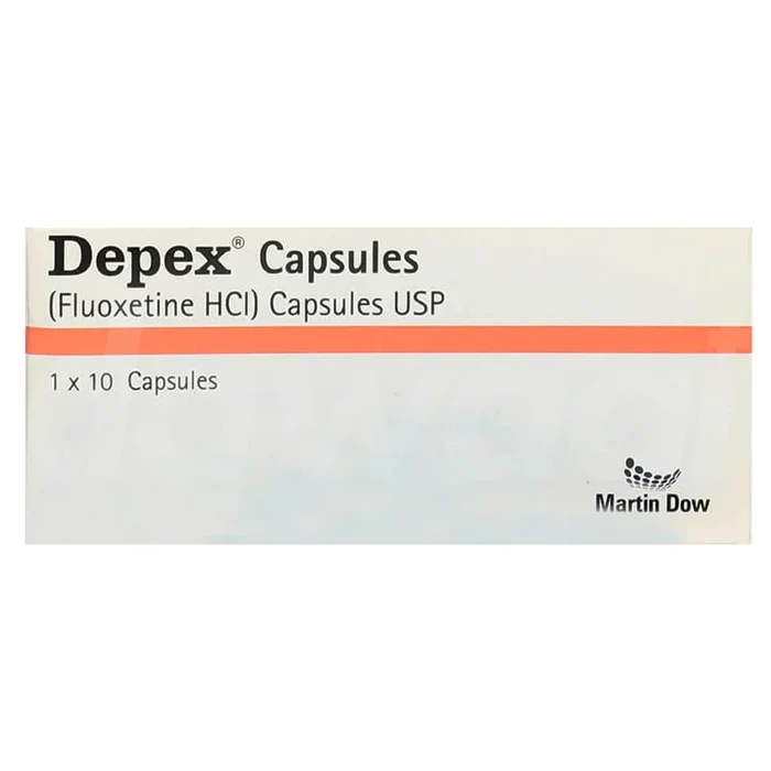 Depex Capsules 20mg (1 Box = 1 Strip)(1 Strip = 10 Capsules)