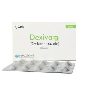 Dexiva Capsules 30mg (1 Box = 3 Strips) (1 Strip = 10 Capsules)