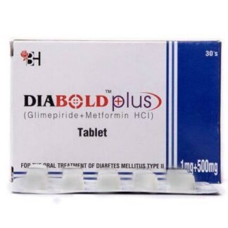 Diabold Plus Tablets 1mg+500mg (1 Strip = 10 Tablets)