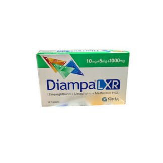 Diampa-L XR Tablets 10/5/1000mg (1 Box = 14 Tablets)