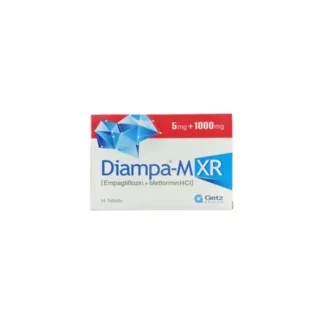Diampa-M XR Tablets 5mg+1000mg (1 Strip = 7 Tablets)