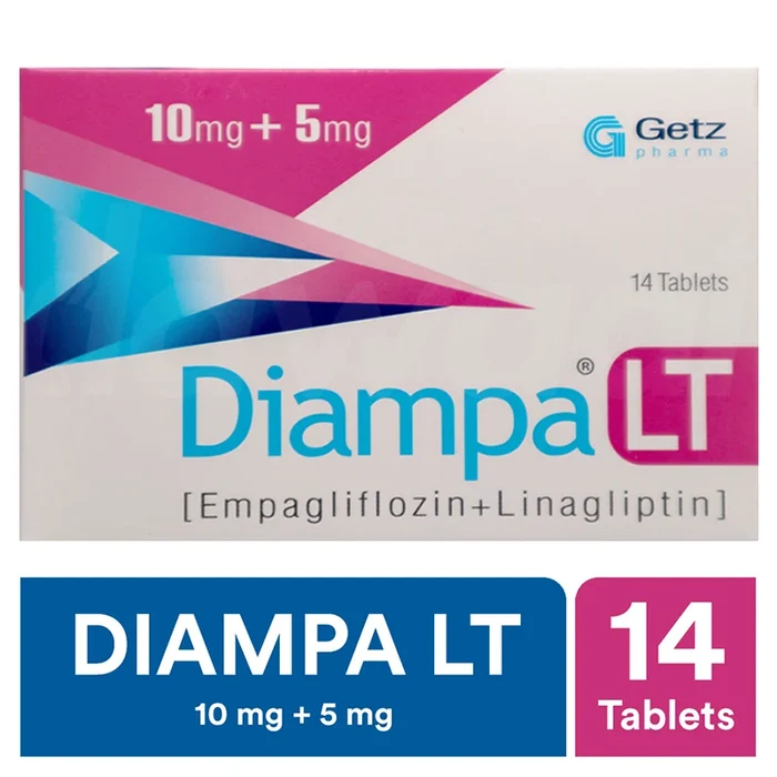 Diampa LT Tablets 10mg+5mg (1 Box = 2 Strips) (1 Strip = 7 Tablets)