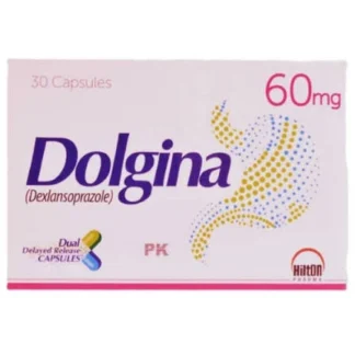 Dolgina Capsules 60mg (1 Strip = 10 Capsules)