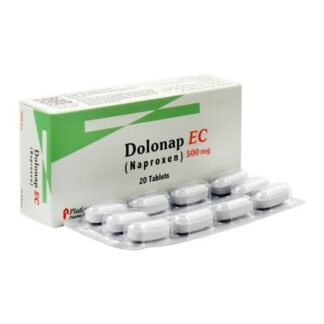 Dolonap EC Tablets 500mg (1 Strip = 10 Tablets)