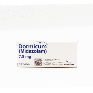 Dormicum Tablets 7.5mg (1 Box = 10 Tablets)
