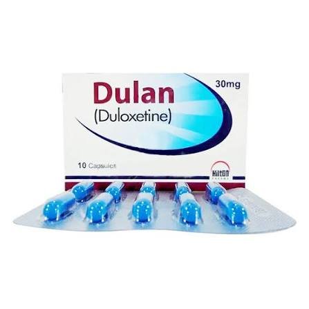 Dulan Capsules 30mg (1 Box = 2 Strips) (1 Strip = 10 Tablets)
