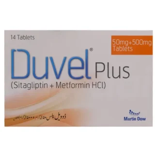 Duvel Plus Tablets 50/500mg (1 Strip = 7 Tablets)