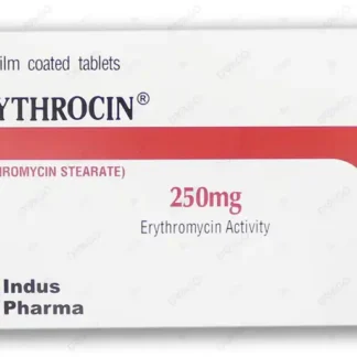 Erythrocin Tablets 250mg (1 Strip = 10 Tablets)