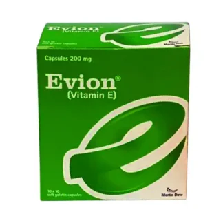 Evion Capsules 200mg (1 Strip = 10 Capsules)