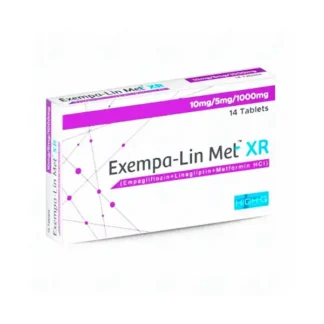 Exempa-Lin Met XR Tablets 10mg/5mg/1000mg (1 Box = 2 Strips) (1 Strip = 7 Tablets)