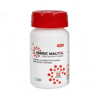 Ferric Maltol Capsules 30mg (1 Bottle = 30 Capsules)
