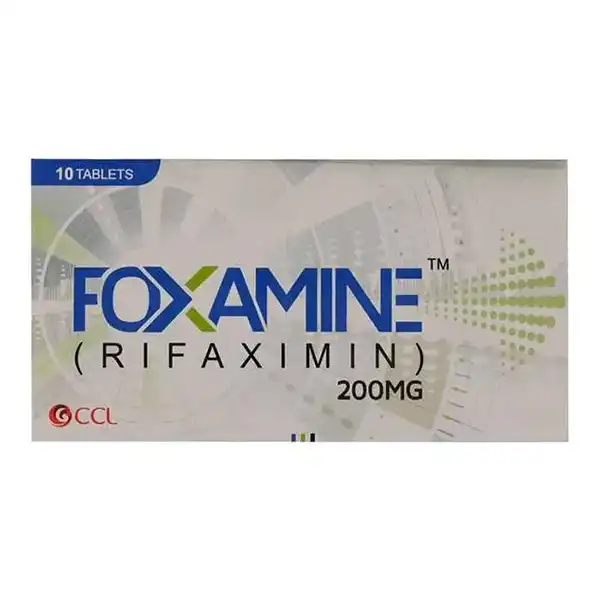 Foxamine Tablets 200mg (1 Box = 1 Strip)(1 Strip = 10 Tablets)