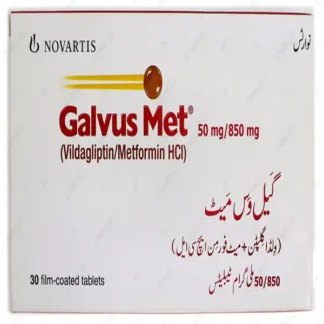 Galvus Met Tablets 50/850mg (1 Box = 3 Strips) (1 Strip = 10 Tablets)