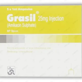 Grasil Im/Iv Injection 25mg (1 Box = 5 Ampoules)