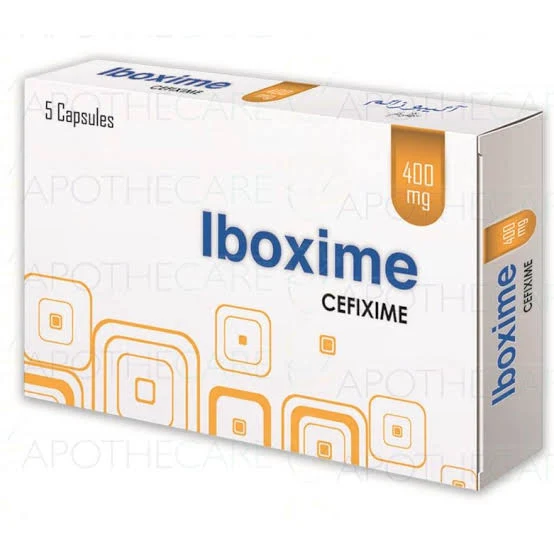 Iboxime Capsules 400mg (1 Box = 1 Strip)(1 Strip = 5 Capsules)