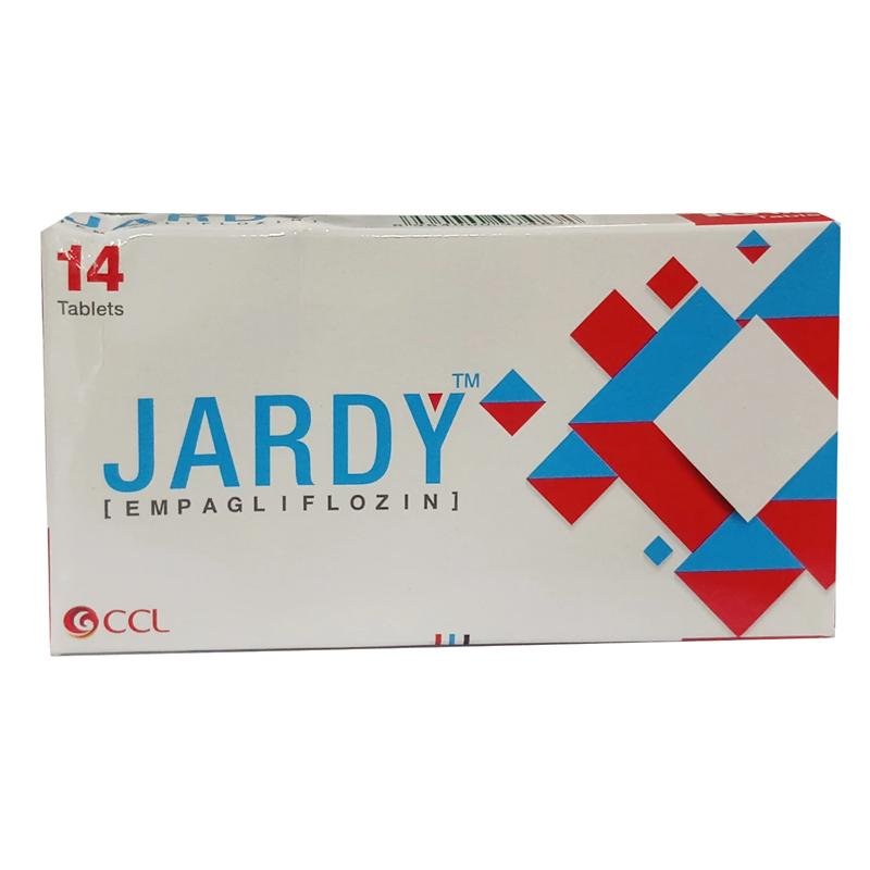 Jardy Tablets 25mg (1 Box = 2 Strips) (1 Strip = 7 Tablets)