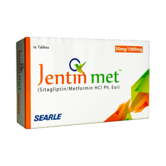Jentin Met Tablets 50/1000mg (1 Strip = 7 Tablets)