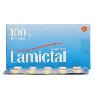 Lamictal Tablets 100mg (1 Strip = 15 Tablets)