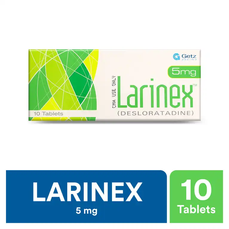 Larinex Tablets 5mg (1 Box = 1 Strip)(1 Strip = 10 Tablets)