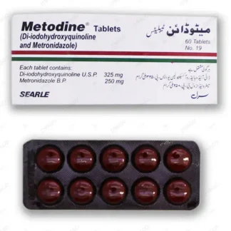 Metodine Tablets 325mg/250mg (1 Strip = 10 Tablets)