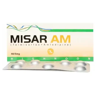 Misar-Am Tablets 5mg/40mg (1 Strip = 10 Tablets)
