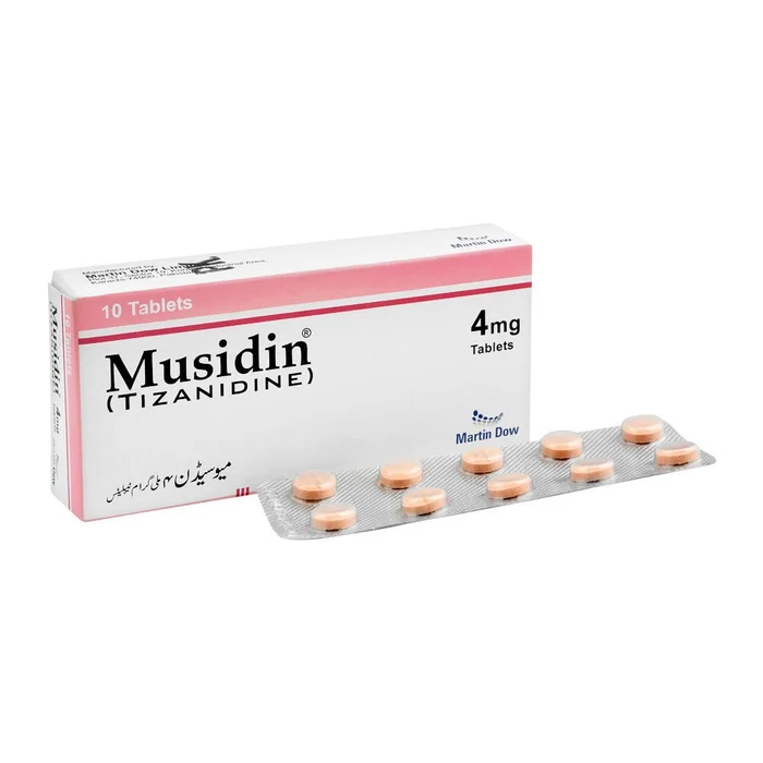 Musidin Tablets 4mg (1 Box = 1 Strip)(1 Strip = 10 Tablets)