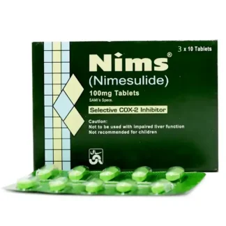 Nims Tablets 100mg (1 Strip = 10 Tablets)