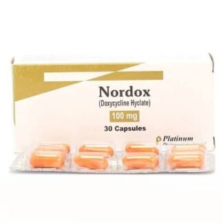 Nordox Capsules 100mg (1 Strip = 10 Capsules)