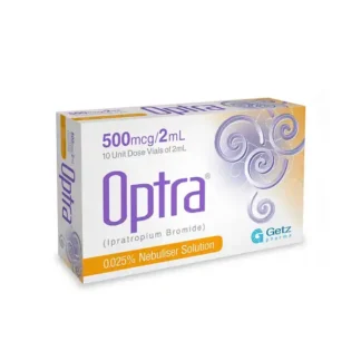 Optra Nebuliser Solution 500mcg/2ml (1 Box = 10 Vials)